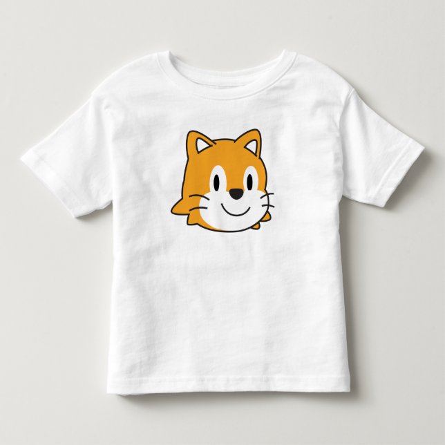 ScratchJr skjorta (småbarn) Tee Shirt (Framsida)