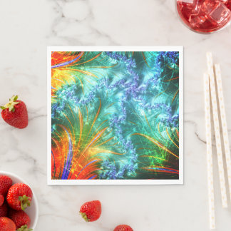 Scratchy fractal pappersservett