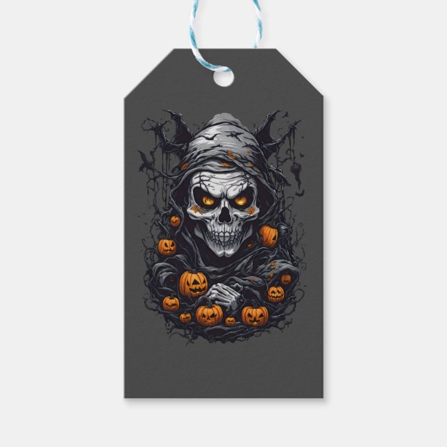 Scray Halloween Presentetikett (Framsidan)