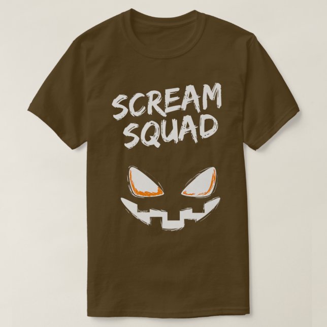 Scream Squad Group Halloween Fun Group Costume 734 T Shirt (Design framsida)