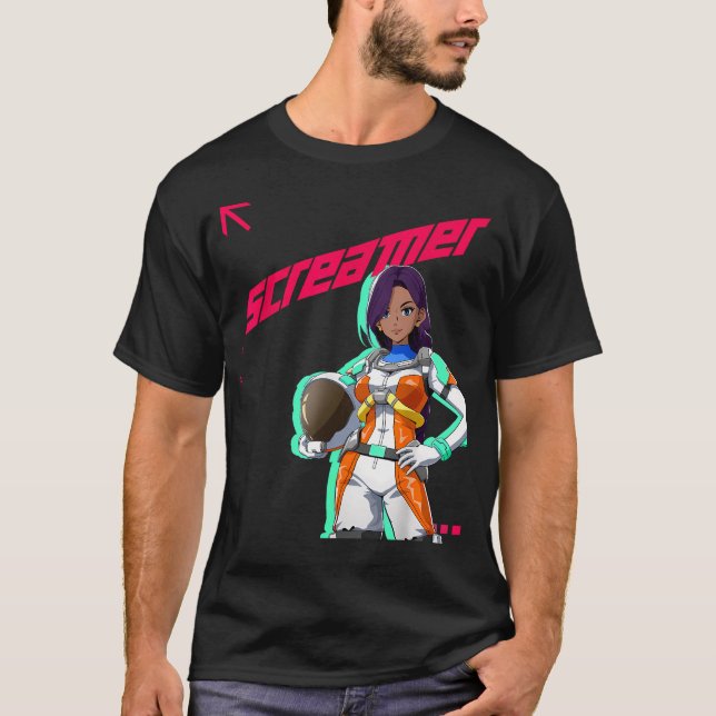 Screamer Officiell Merchandise - T Shirt (Framsida)