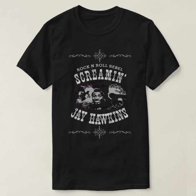 Screamin&x27; Jay Hawkins Rock N Roll Rebel Essent T Shirt (Design framsida)