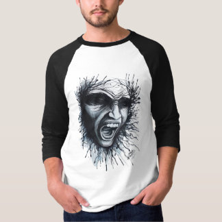 Screaming Ansikte T-Shirt