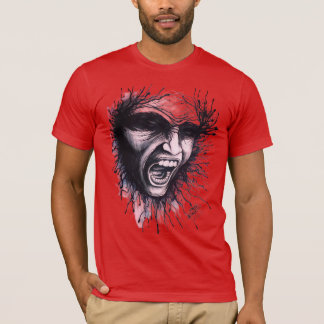 Screaming Ansikte T-Shirt