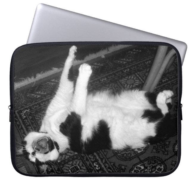 Screaming Cat Laptop Fodral (Framsidan)