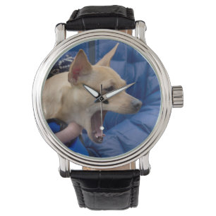 Screaming Chihuahua Armbandsur