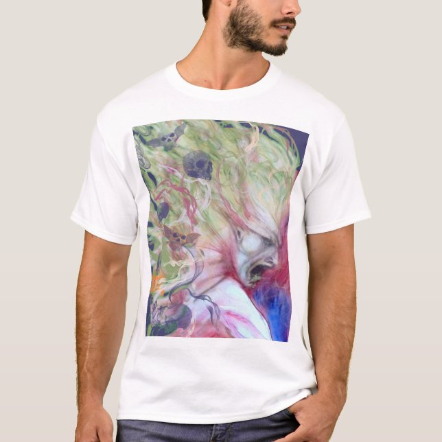 Screaming demon t shirt (Framsida)