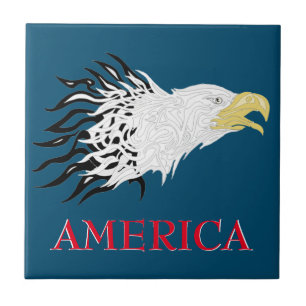 Screaming Eagle America Kakelplatta