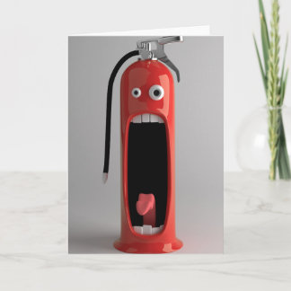 Screaming Fire Exinguisher Kort