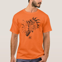 Screaming Guy (Orange) T-Shirt