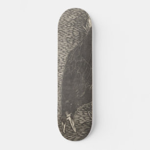 Screaming Kråka (av Jan Mankes) Mini Skateboard Bräda 18,5 Cm