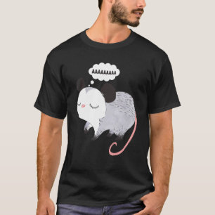 Screaming Possum Aaaa Cute Opossum Dank Meme Manar T Shirt