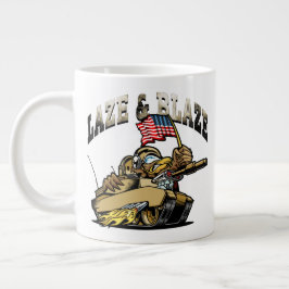 SCREAMIN'LAZE & BLAZE 20oz Coffee Mugg Jumbo Mugg