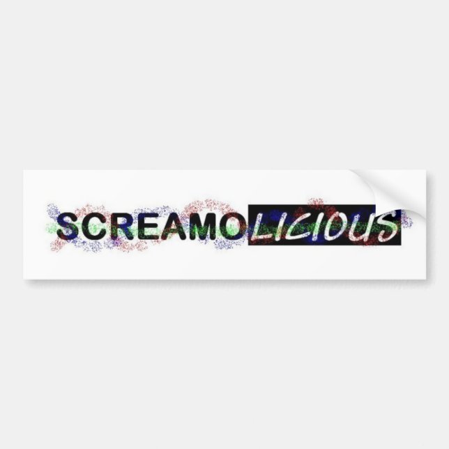 Screamolicious bildekal (Framsidan)