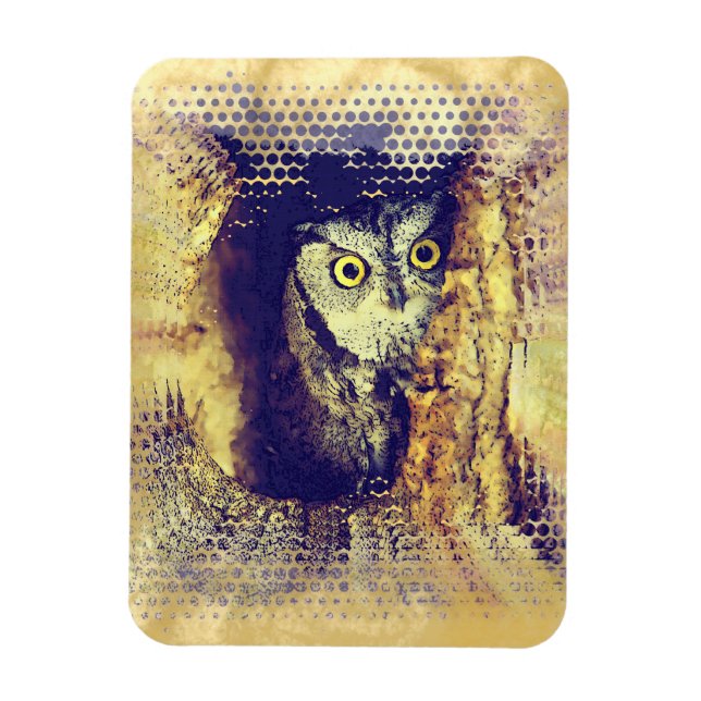 SCREECH UGGLA Flexible Magnet (Vertikal)