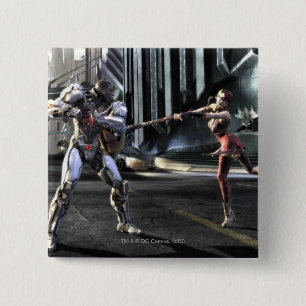 Screenshot: Cyborg vs Harley Knapp