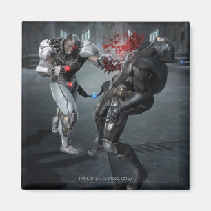 Screenshot: Cyborg vs uppassare Magnet
