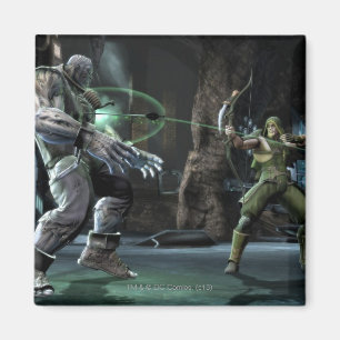 Screenshot: Grundy vs grön pil Magnet