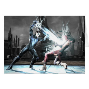 Screenshot: Nightwing vs harley Hälsningskort