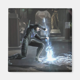Screenshot: Nightwing vs pråligt Magnet
