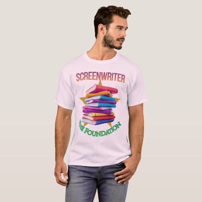 Screenwriter - The Foundation Men's T Shirt (Hel framsida)