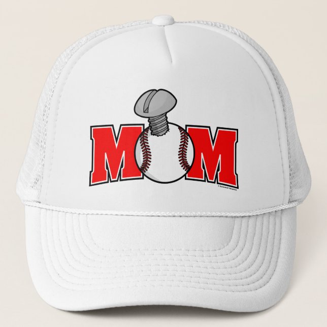 Screwball Mamma Hat Truckerkeps (Framsida)