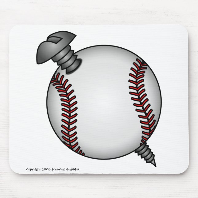 Screwball Mousepad Musmatta (Framsidan)