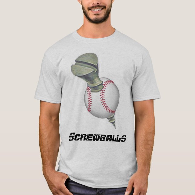 Screwballs #2 t-shirt (Framsida)