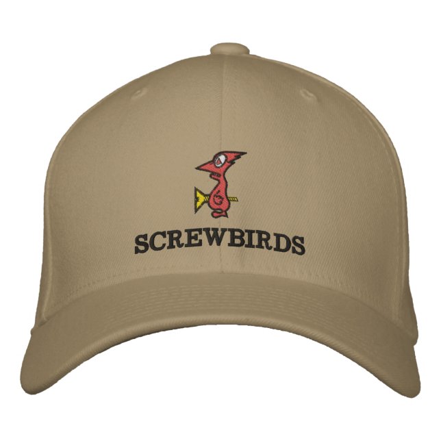 SCREWBIRDS VS-33 BOLL CAP BRODERAD KEPS (Framsida)