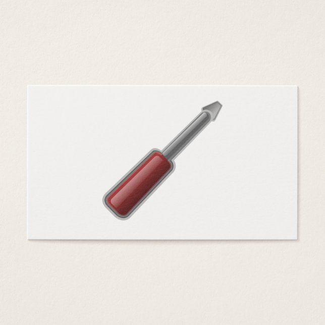 Screwdriver Visitkort (Framsidan)