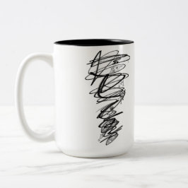 Scribble Doodle Rebel Mugg