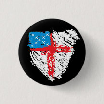 Scribble Episcopal Shield