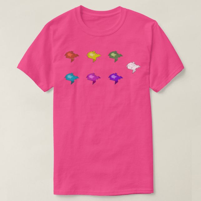 Scribblegami Frog Färg Pack T Shirt (Design framsida)
