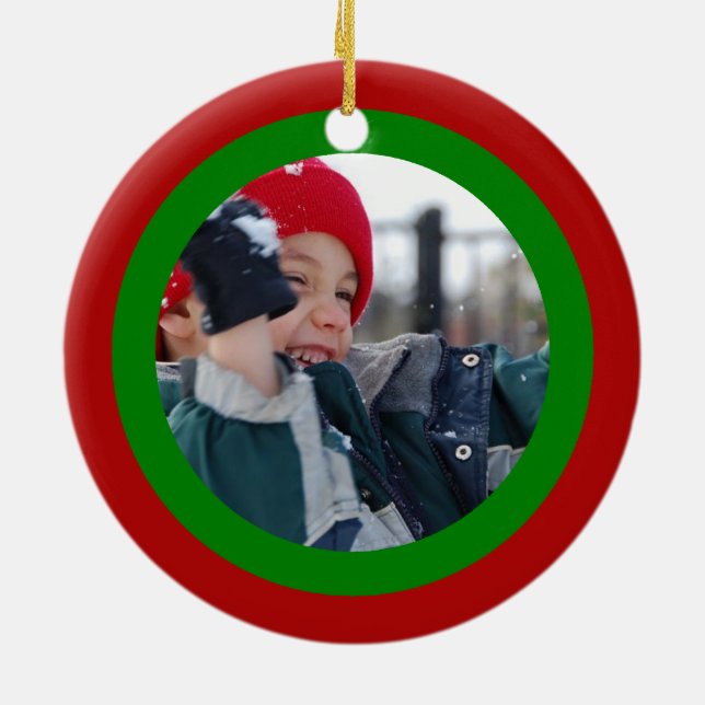 Scribbleprint jul julgransprydnad keramik (Baksidan)