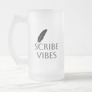 Scribe Vibes Författare Författare Poet Frostat Ölglas