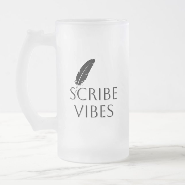 Scribe Vibes Författare Författare Poet  Frostat Ölglas (Vänster)