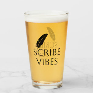 Scribe Vibes Författare Författare Poet Glaskopp
