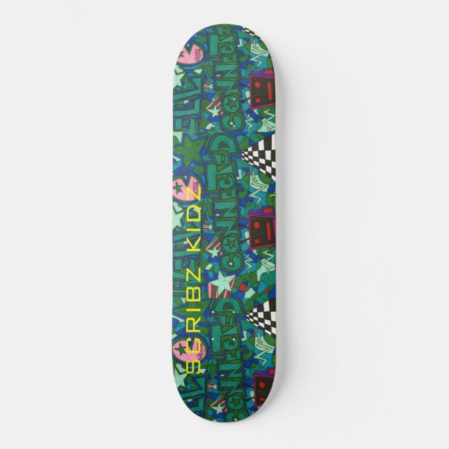 SCRIBZ KIDZ SKATEBOARD / JMT (Framsida)
