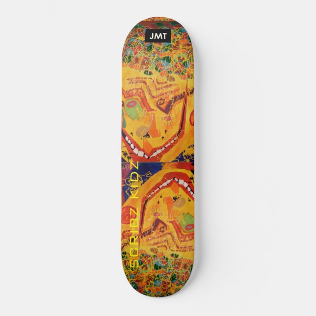 SCRIBZ KIDZ SKATEBOARD / JMT (Framsida)