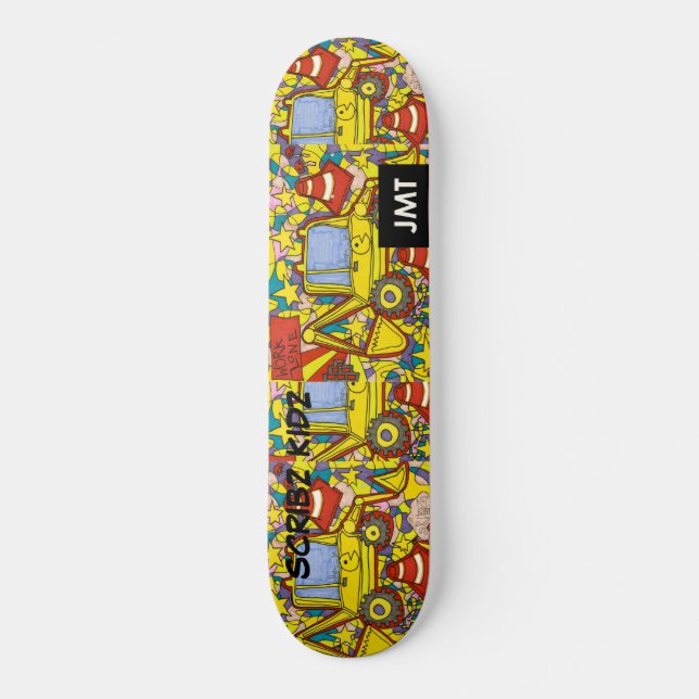 SCRIBZ KIDZ SKATEBOARDS / JMT (Framsida)