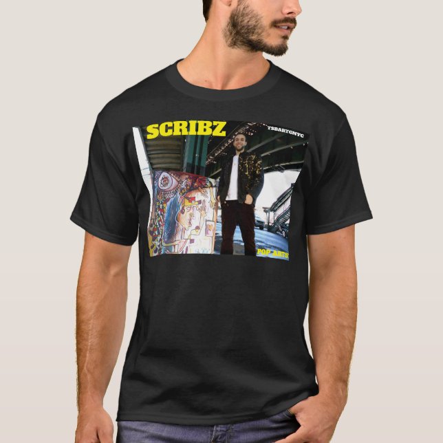 SCRIBZ NYC T-Shirt (Framsida)