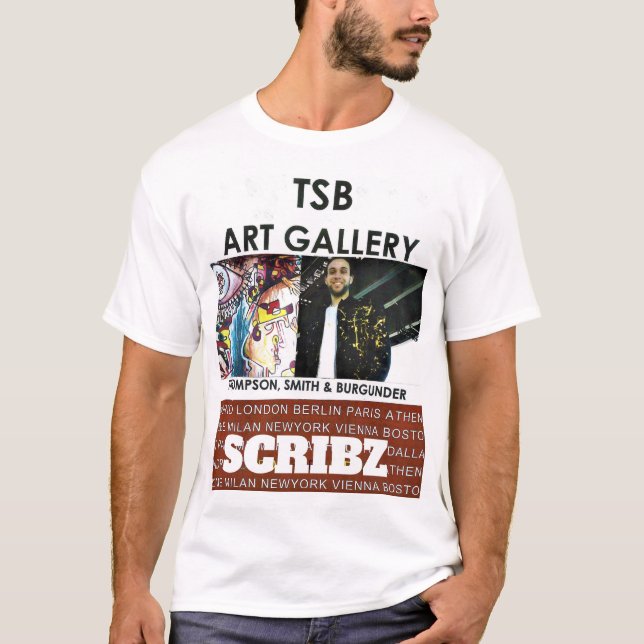 SCRIBZ TSB ART T-Shirt (Framsida)
