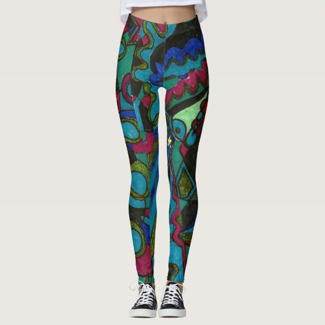 SCRIBZ/TSB Leggings (Framsida)