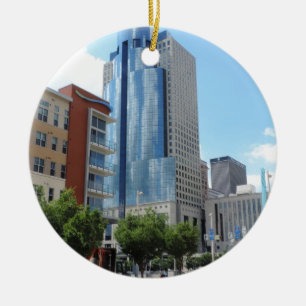 Scripps centrerar i Cincinnati, Ohio Julgransprydnad Keramik