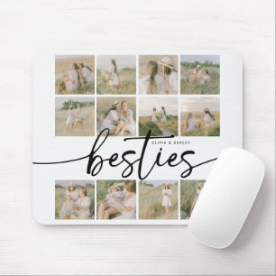 Script Besties Fotokollage Personliggjort Musmatta