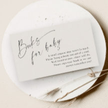 Script Bokar för Baby Neutralt Baby Shower