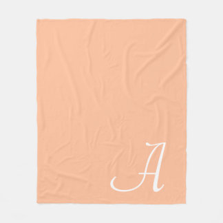 Script Brev Fleece Blanket