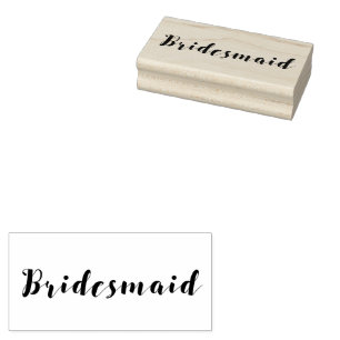 Script Bridesmaid Stämpel