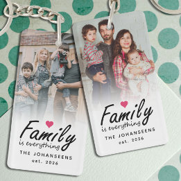 Script Family is Everything 2 Sided Custom Photo