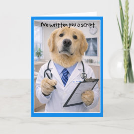 Script Feel Better Get Well Card  PA-1 Kort